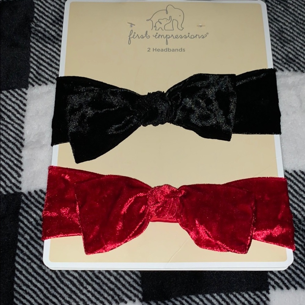 First Impressions Velvet Headbands